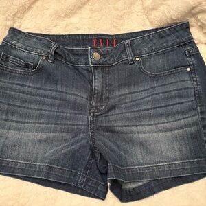 Elle Dark Blue Jean Shorts